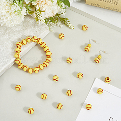 200Pcs Opaque Acrylic Round Beads&nbsp;MACR-SP0001-89B