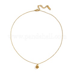 Elegant 304 Stainless Steel Rose Flower Pendant Necklaces for Women&nbsp;JZ0314