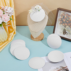 10Pcs EVA Cloth Round Fascinator Hat Base for Millinery Magic&nbsp;AJEW-BC0009-72