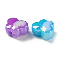 AB Color Plated Jelly Style Acrylic Beads&nbsp;SACR-I005-12B