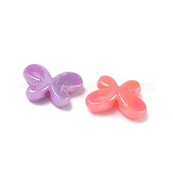 UV Plating Opaque Acrylic Beads&nbsp;SACR-F016-04
