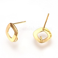 304 Stainless Steel Stud Earring Findings&nbsp;X-STAS-G176-03G