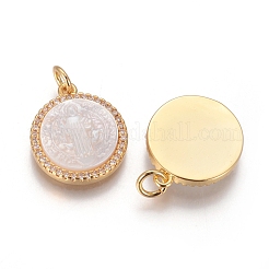 Brass Pendants&nbsp;KK-I656-49G-01