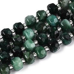 Natural Fuchsite Beads Strands&nbsp;G-N327-08A-06