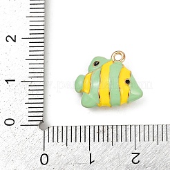 Alloy Enamel Animal Cartoon Pendants&nbsp;PALLOY-R158-02LG-01
