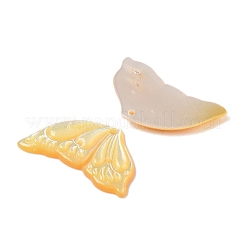Natural Yellow Shell Carved Pendants&nbsp;SSHEL-C012-17