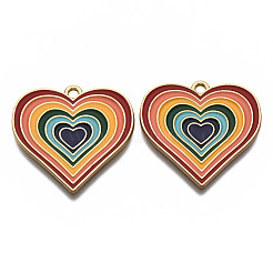 Alloy Enamel Pendants&nbsp;LS-ENAM-T011-110A-NR