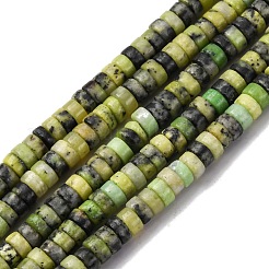 Natural Serpentine Beads Strands&nbsp;G-L624-I16-2x4mm