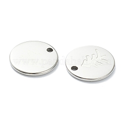 Non-Tarnish 304 Stainless Steel Charms&nbsp;LS-STAS-P280-13P