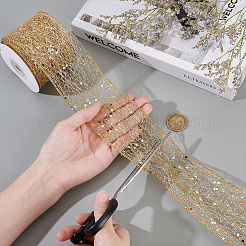 1 Roll Polyester Ribbons with Sequins&nbsp;OCOR-NB0002-48B