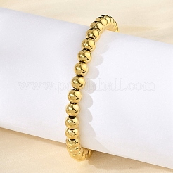 304 Stainless Steel Beaded Bracelets for Women&nbsp;BJEW-P348-01D-G