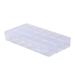 Transparent Plastic Bead Containers&nbsp;CON-YW0001-11