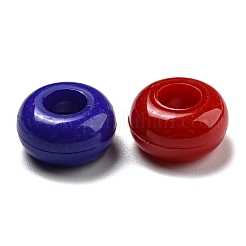Opaque Acrylic European Beads&nbsp;KY-T025-04-F