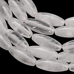 Natural Quartz Crystal Beads Strands&nbsp;GG-CBA792A-B01-6x16mm