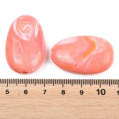 Opaque Acrylic Imitation Gemstone Beads&nbsp;OACR-G064-11