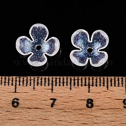 Transparent Acrylic Bead Caps&nbsp;OACR-ZX006-20