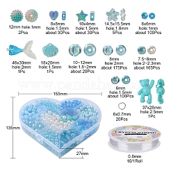 DIY Candy Color Beads Jewelry Set Making Kit&nbsp;DIY-YW0004-90