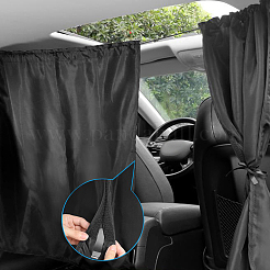 3Pcs Cloth Car Sun Shades&nbsp;AJEW-CN0008-03