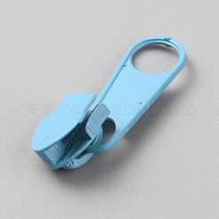 Spray Painted Zinc Alloy Zipper Pull&nbsp;FIND-WH0427-33A-05