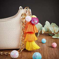 28Pcs 14 Style Sparkly Paillette Plastic Pendant Decorations&nbsp;FIND-SZ0001-63