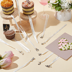 12Pcs 12 Style Wedding Cake Charms for Bridesmaids&nbsp;BJEW-AB00015