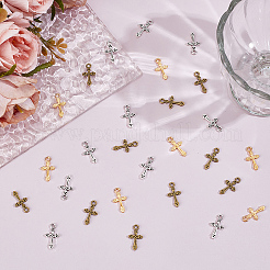 150Pcs 3 Colors Tibetan Style Alloy Pendants&nbsp;FIND-ME0001-57