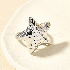 Brass Cuff Rings for Women&nbsp;RJEW-Q008-07C-P