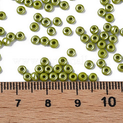 8/0 Czech Opaque Glass Seed Beads&nbsp;SEED-N004-003A-07
