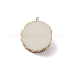 Imitation Strawberry Cake Resin Pendants&nbsp;RESI-TAC0015-08B