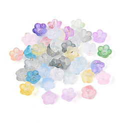 Frosted Transparent Acrylic Beads&nbsp;OACR-N137-72M