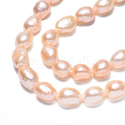 Natural Cultured Freshwater Pearl Beads Strands&nbsp;PEAR-N014-05A