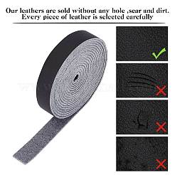 Flat Microfiber Imitation Leather Cord&nbsp;LC-WH0006-07A-02