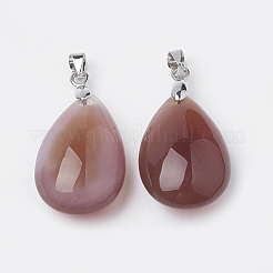 Natural Carnelian Pendants&nbsp;G-S299-44