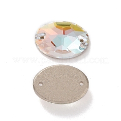 Oval Shape Sew on Rhinestone&nbsp;RGLA-C001-07D-001LA