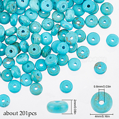 1 Strand Natural Howlite Beads Strands&nbsp;TURQ-SC0001-26A