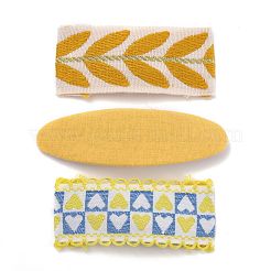 Cloth Snap Hair Clips Set&nbsp;PHAR-D010-01C