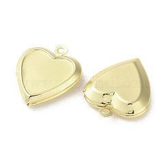 Rack Plating Brass Locket Pendants&nbsp;LS-KK-G489-03G