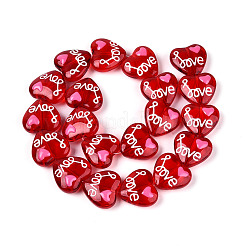 Transparent Glass Beads&nbsp;GLAA-N031-01C