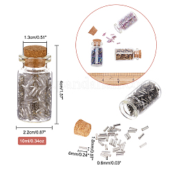 120g 15 Style Glass Bugle Beads&nbsp;DIY-PH0005-50
