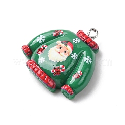 Christmas Opaque Resin Pendants&nbsp;RESI-A049-05D
