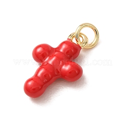 Brass Pendants&nbsp;KK-CBA2F11-16G-01