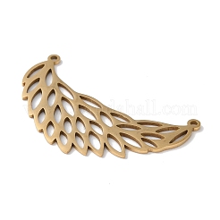 304 Stainless Steel Hollow Pendants&nbsp;STAS-Q312-01G