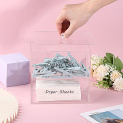 Acrylic Double Layer Cosmetic Storage Display Box&nbsp;AJEW-WH0419-25