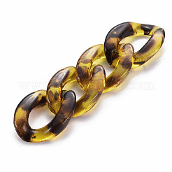 Transparent Acrylic Linking Rings&nbsp;OACR-S036-001A-A01