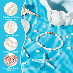 1 Strand Natural Cultured Freshwater Pearl Beads Strands&nbsp;PEAR-GO0001-24