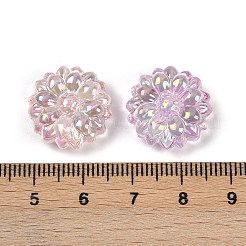 UV Plating Transparent Acrylic Beads&nbsp;MACR-L007-17