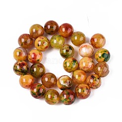 Dyed Natural Agate Beads Strands&nbsp;G-T142-04