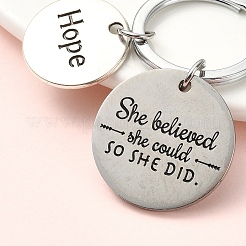 304 Stainless Steel Keychain&nbsp;KEYC-YW00092