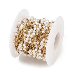 ABS Plastic Imitation Pearl Beaded Chains&nbsp;SA-CBAD321-01A