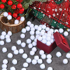 120Pcs Sequin Polypropylene Fiber Silk Pompom Ball&nbsp;FIND-SC0019-70B